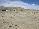 Shishapangma North 01 01 Shishapangma Checkpoint We drove about two hours from Tingri to the Shishapangma checkpoint, but we were disappointed to learn that we can't camp at base camp without a permit.